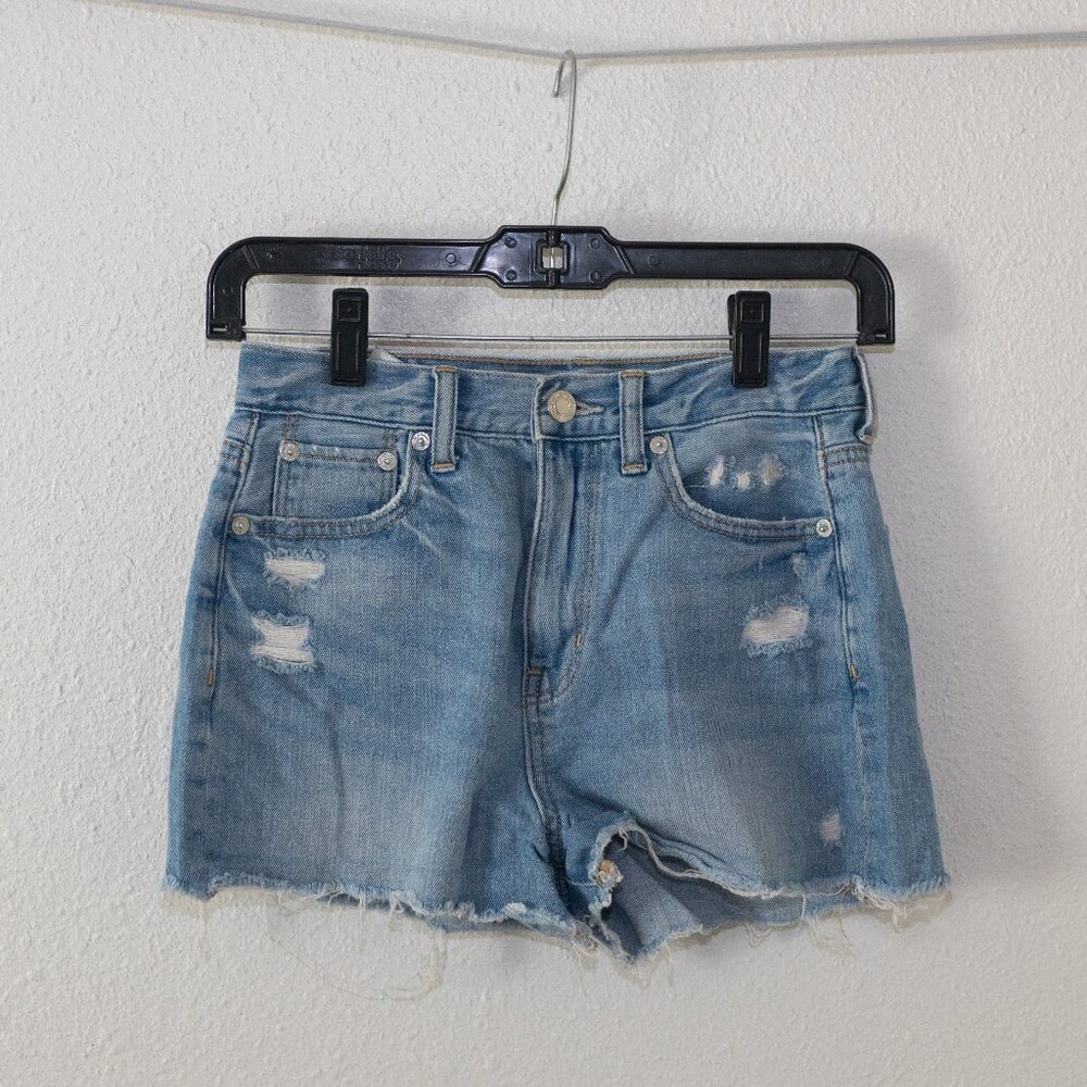 American Eagle Denim Jean Shorts Size 0 US